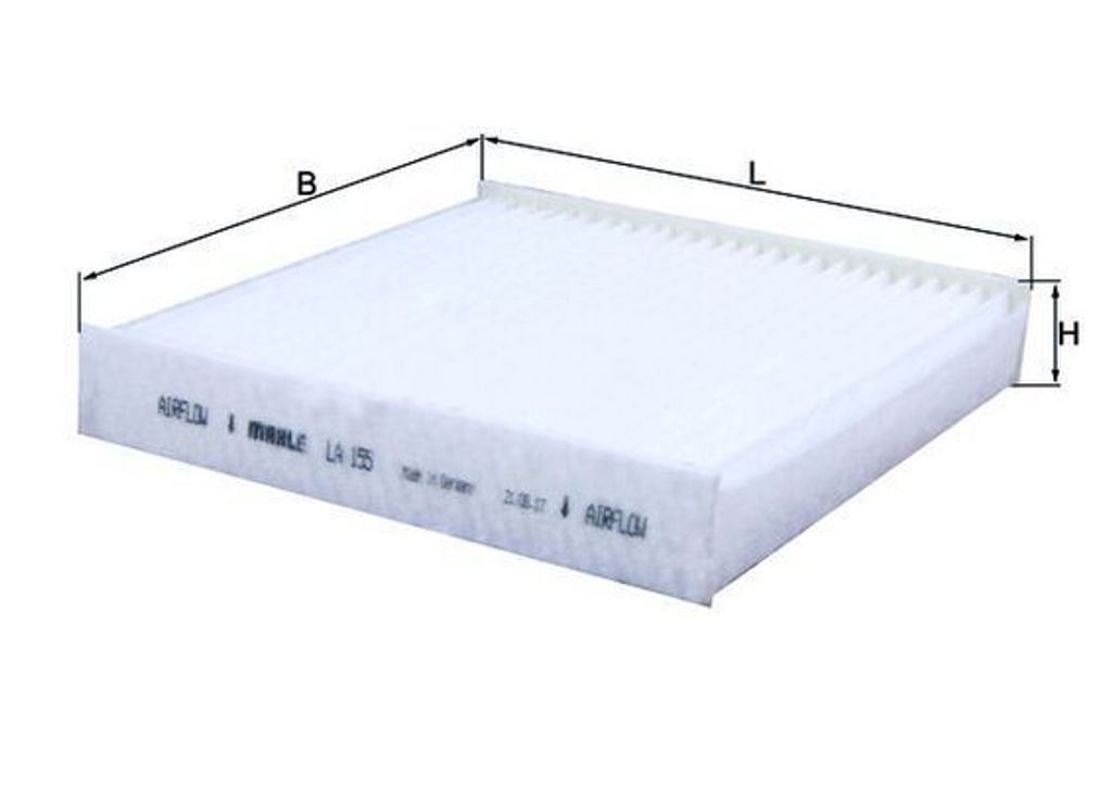 MAHLE Filter, Innenraumluft Artikel: LA 155