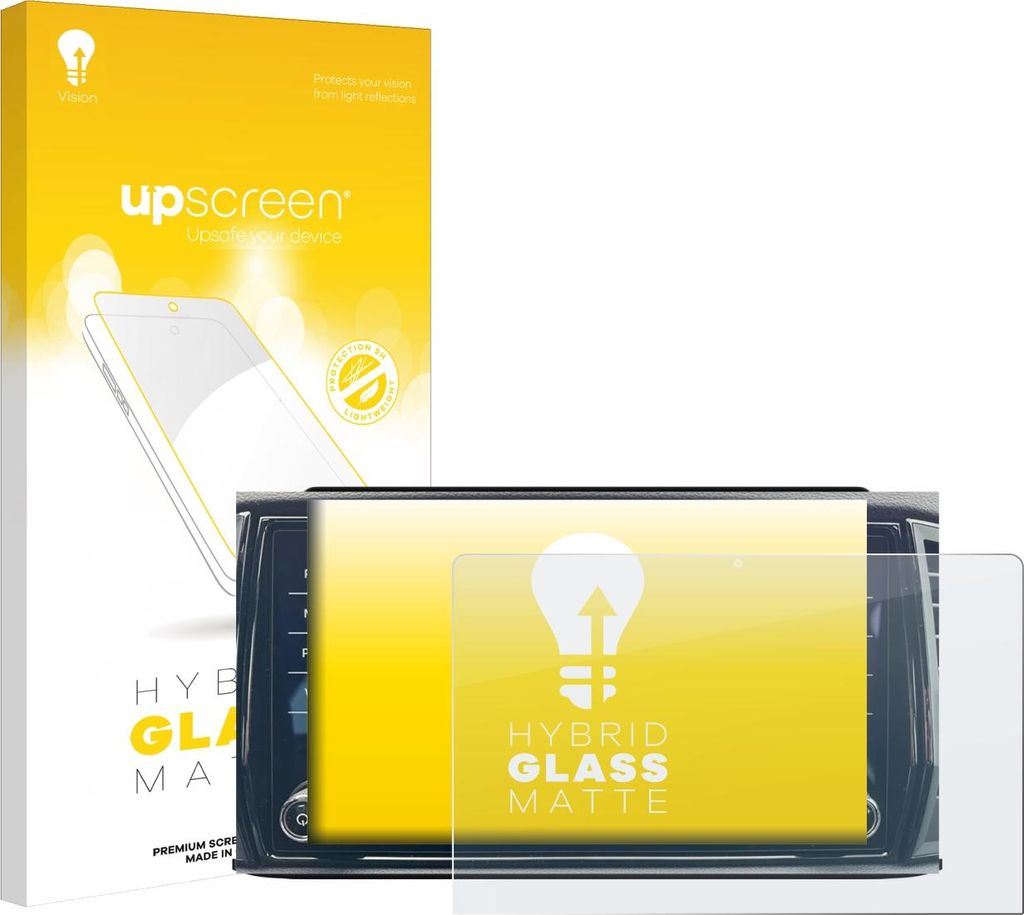 upscreen Entspiegelungs Schutzglas für Apple MacBook Pro 15" 2018 Schutzfolie Panzer Folie Glas Display Schutz matt