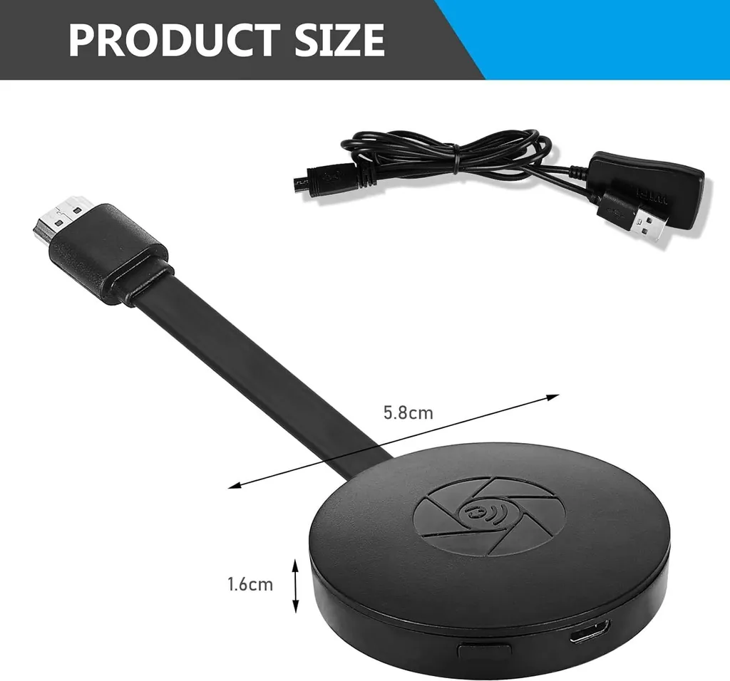 INF Multimedia Streamer Stick 1080p - Streaming Full HD Nero Performance - 7