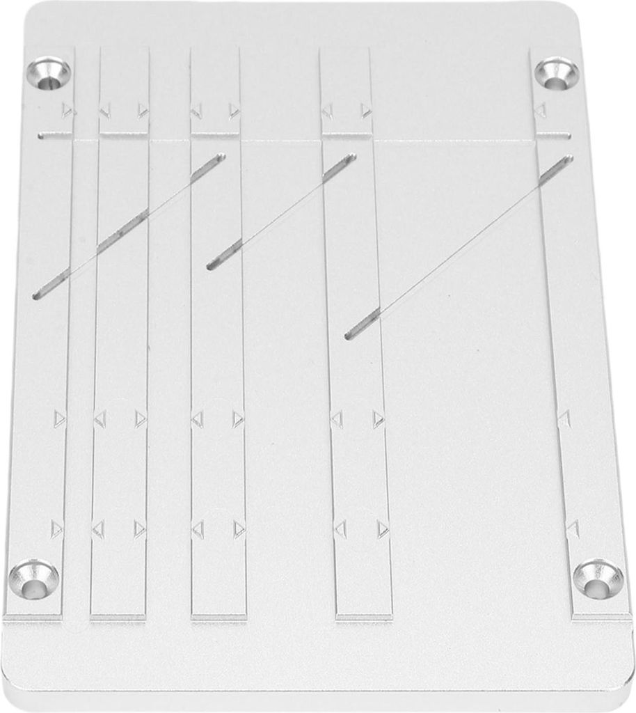 Spleißblock-Set, passend für Revoxsonido, verstellbar, 1 Zoll, 1/2 Zoll, 1/4 Zoll, 1/8 Zoll, 10 Zoll, offenes Spulenspleiß-Set, grün