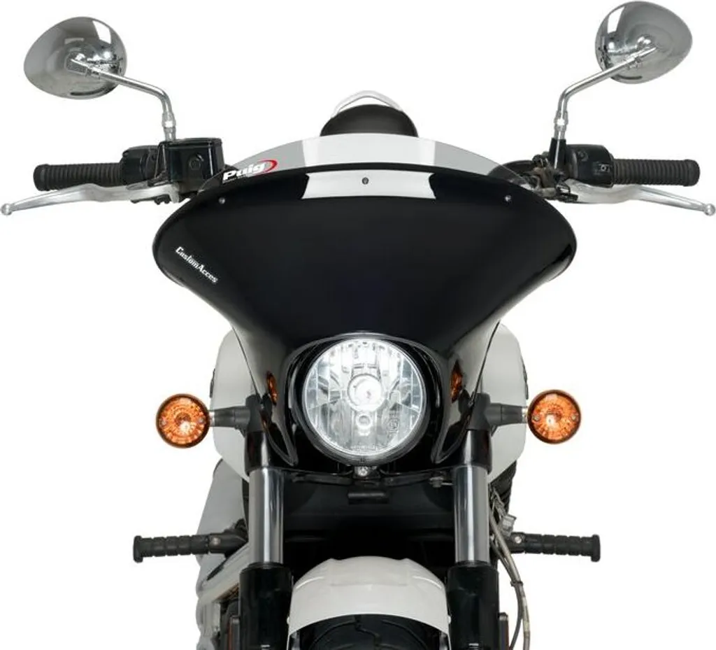 Saute-vent Batwing SML Sport Puig fumé clair pour Indian Scout 2015-2024