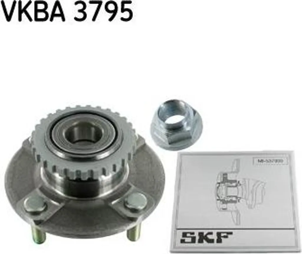 Kit de roulement de roue SKF VKBA 3795 OE 5271029050 pour Coupé Lantra