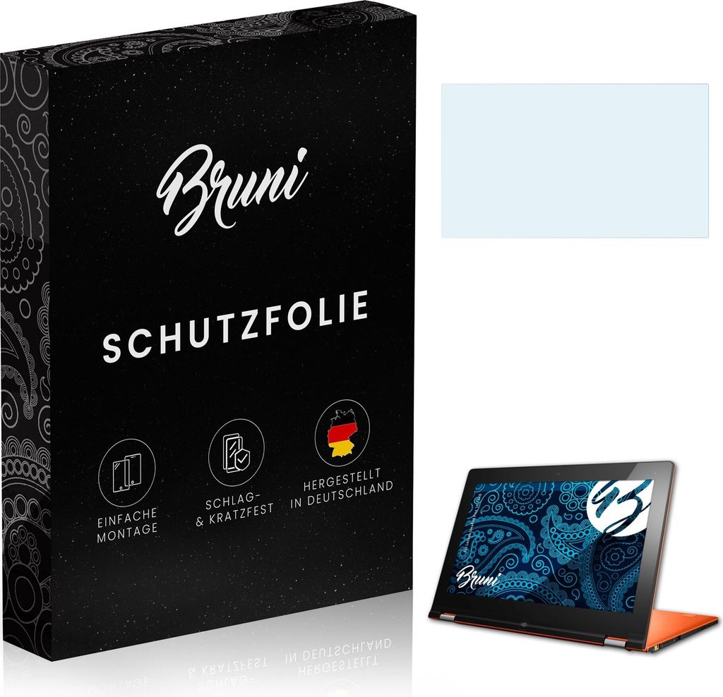 atFoliX 4054274723475, Laptop Bildschirmschutz, Transparent, Lenovo, IdeaPad Flex 14/ 14D, Klare Bildschirmschutzfolie, Kratzresistent