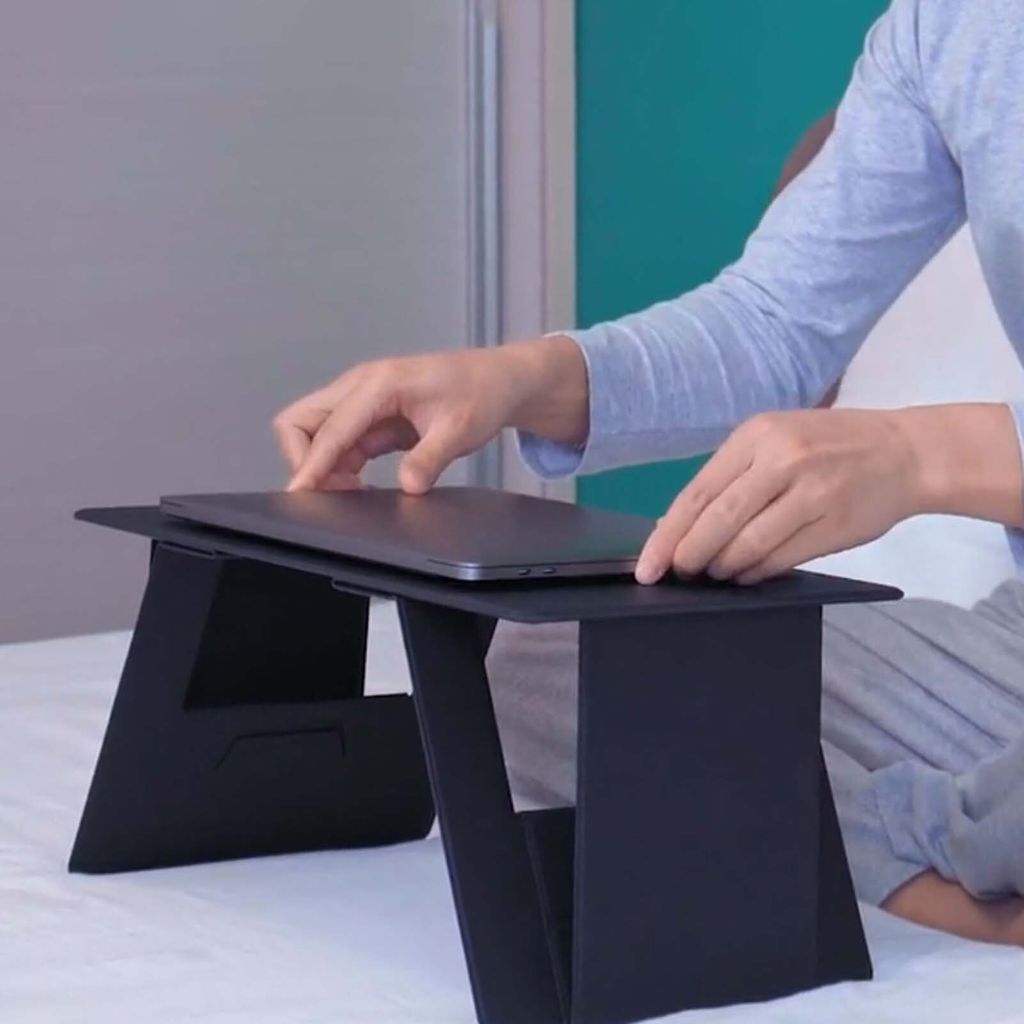 Computerhalterung Faltenverstellbarer Kunststoff tragbarer Laptop -Ständer für Sofa
