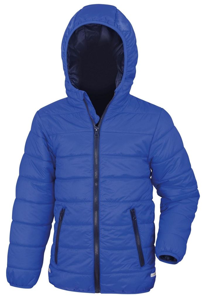 Result Core - Steppjacke für Kinder FK1226 (140) (Königsblau/Marineblau)