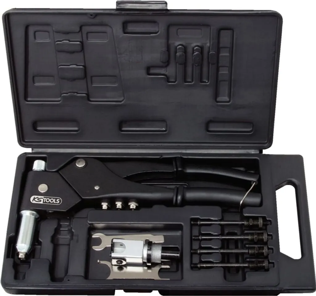 Pince à riveter manuelle universelle KS Tools avec embouts interchangeables - 9
