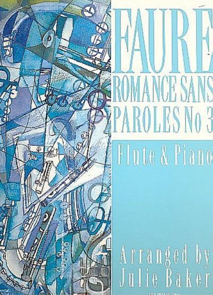 Romance sans paroles no.3pour flûte et piano