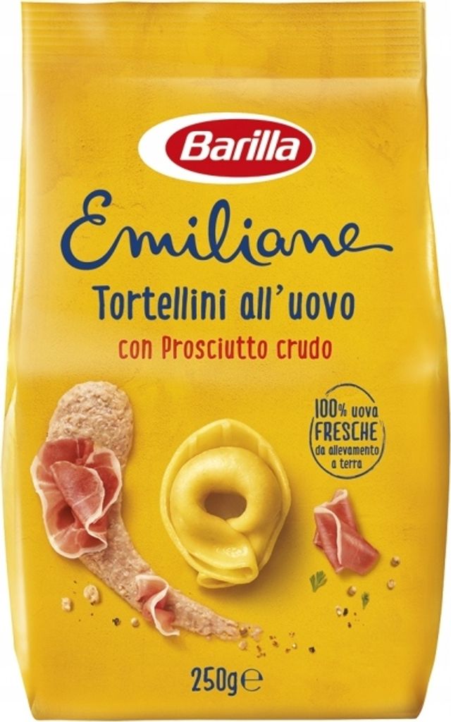Tortellini mit Schinken Emiliane tortelloni all'uovo 250g - Barilla