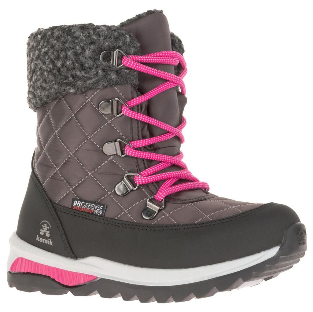 Kamik Gemini Mädchen Stiefel in Grau, Größe 31