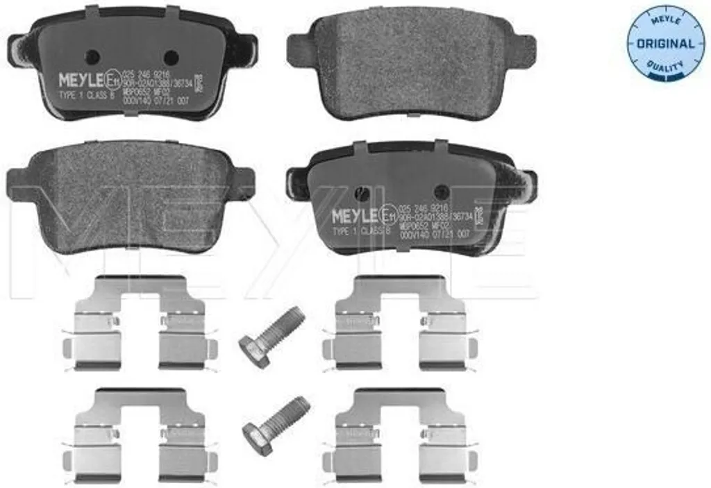 Plaquettes de frein pour usage utilitaire Mercedes Citan et Kangoo FW