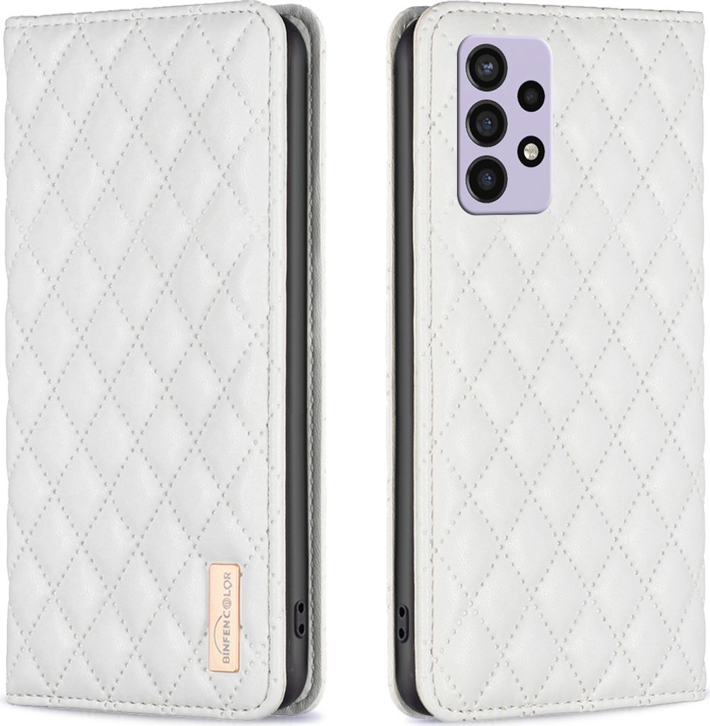 Galaxy A72 Case, Elegantní flipové kožené pouzdro ve stylu Obrázek produktu 