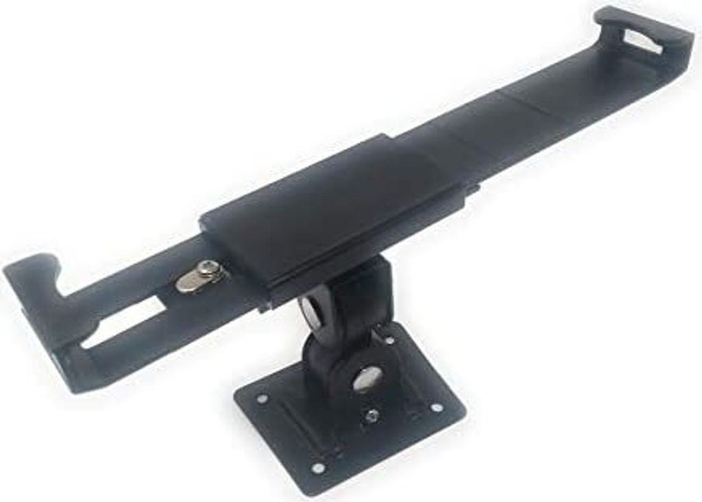 System-S Abschließbare Wandhalterung für Tablets von 9 bis 13 Zoll in Schwarz