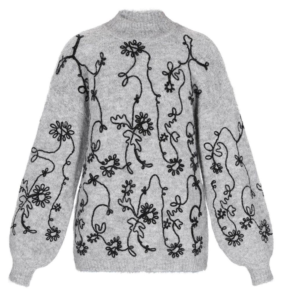 GELYA damen pullover - hellgrau, XS/S