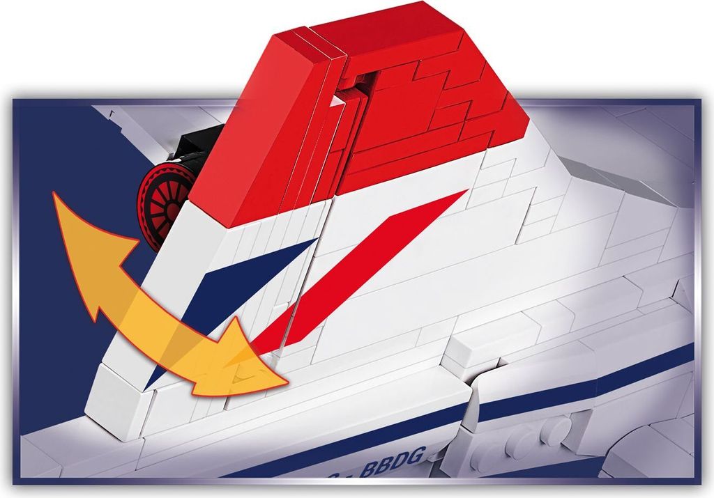 COBI 1917 Concorde z Brooklands Museum, 1:95, 455 k Obrázek produktu 8