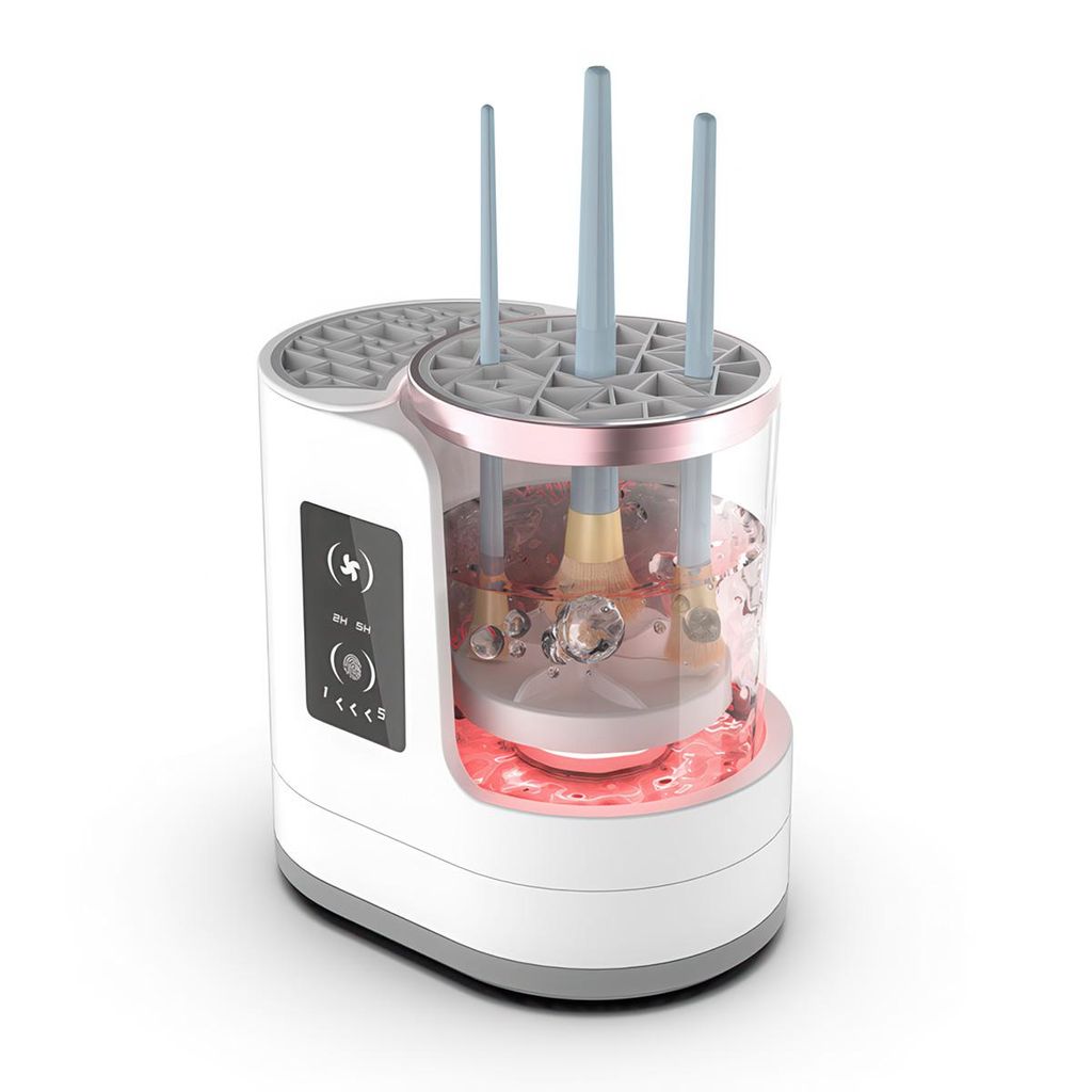 Make-up-Pinselreiniger, automatisch rotierendes Produktbild 