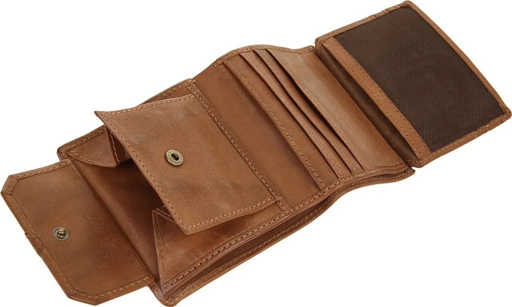 HAROLD'S Submarine Wallet Upend Cognac - Portafoglio Uomo in Pelle - 9
