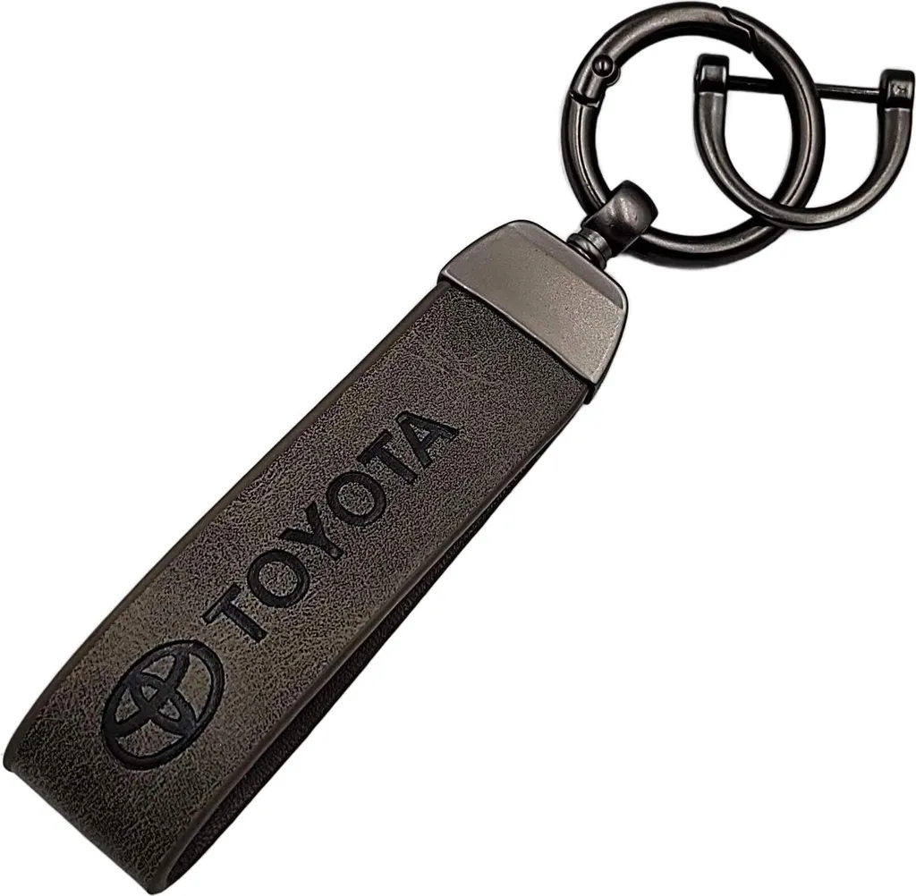 Offerta Kit 3 in 1 Custodia Chiave Toyota Pelle + Portachiavi | Yaris - 12
