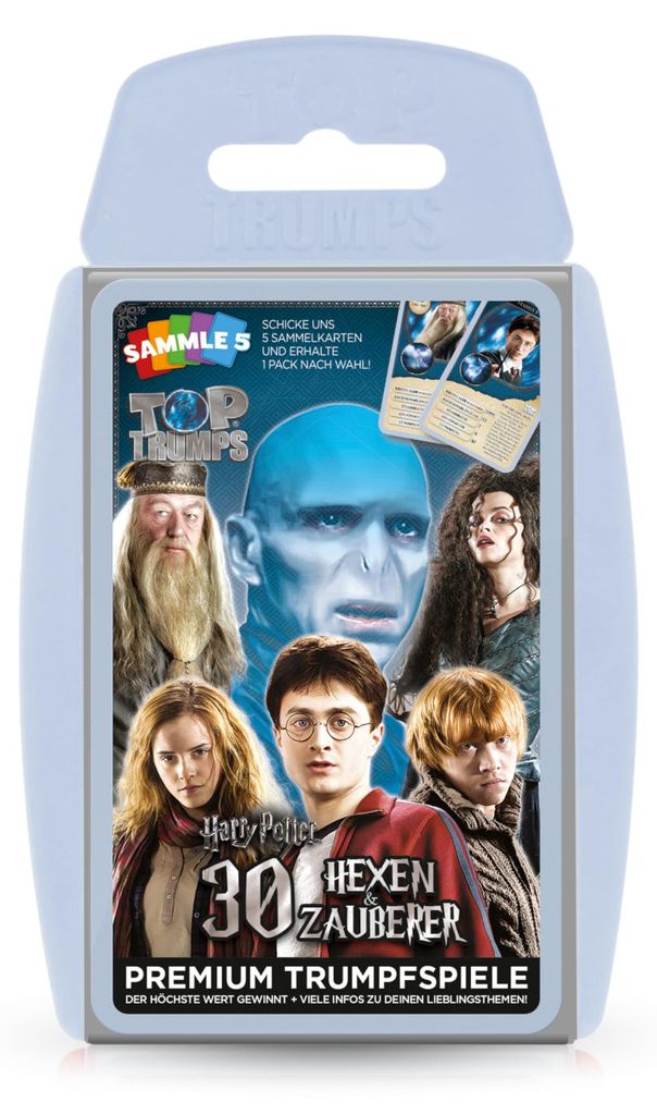 Top Trumps Harry Potter 30 Streghe e Maghi Gioco di carte a Immagine del prodotto 