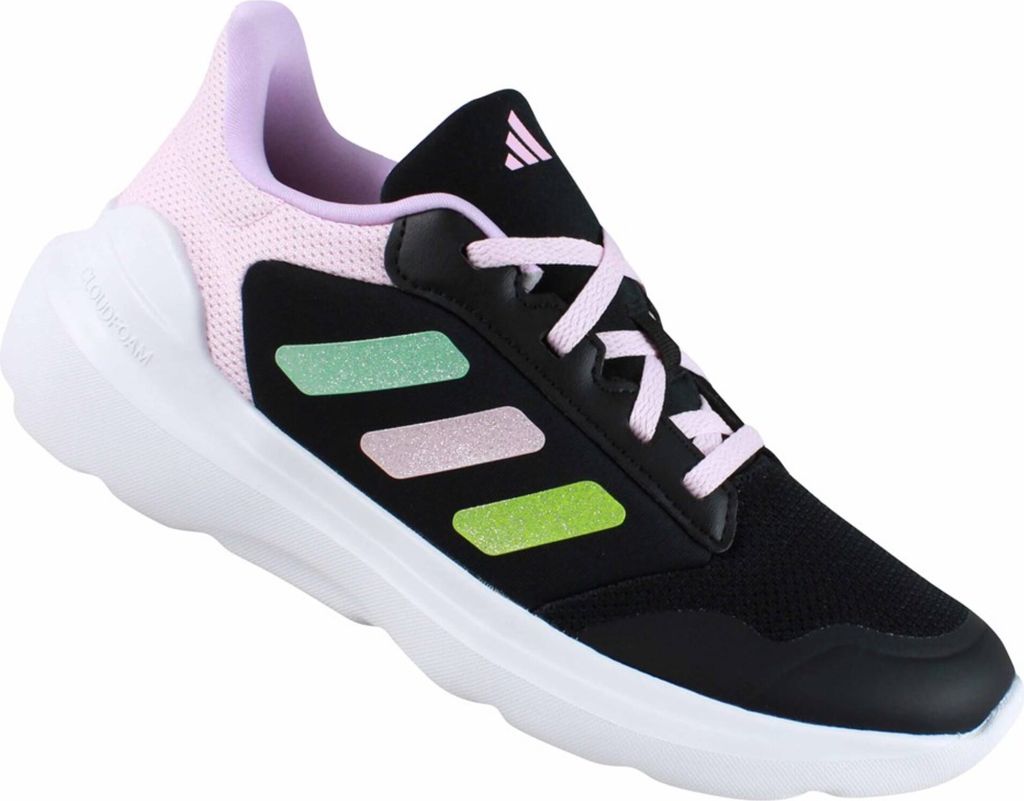 ADIDAS Tensaur Run 3.0 EL C - Black/Mint/Pink - Kinder, Unisex - 30 1/2