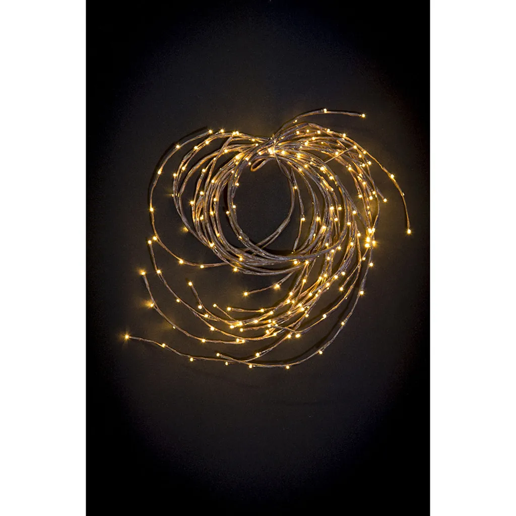 Couronne LED Variable 240 Diodes avec Câble Marron pour Extérieur 24V - 5