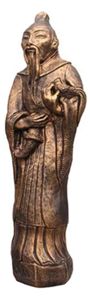 Statue Confucius Déco Figure Sculpture 81 cm - Modèle B12 Collection