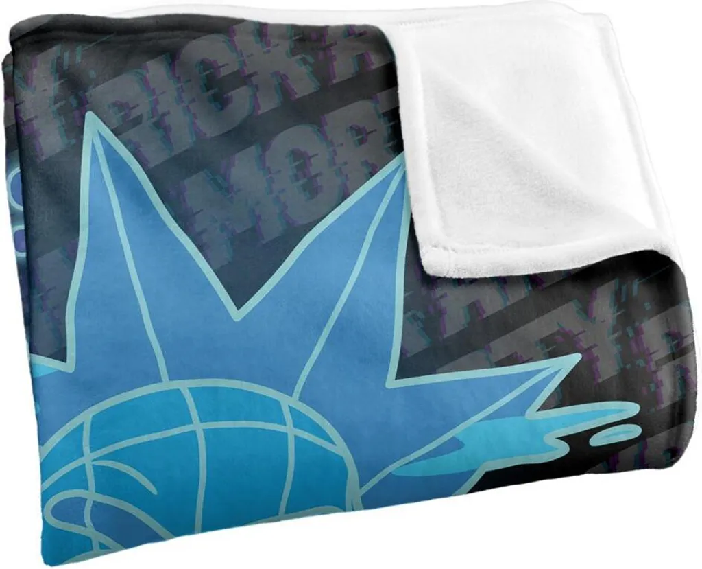 Couverture Multicolore Rick And Morty Don't Touch My Stuff TV18765 Doux - 3