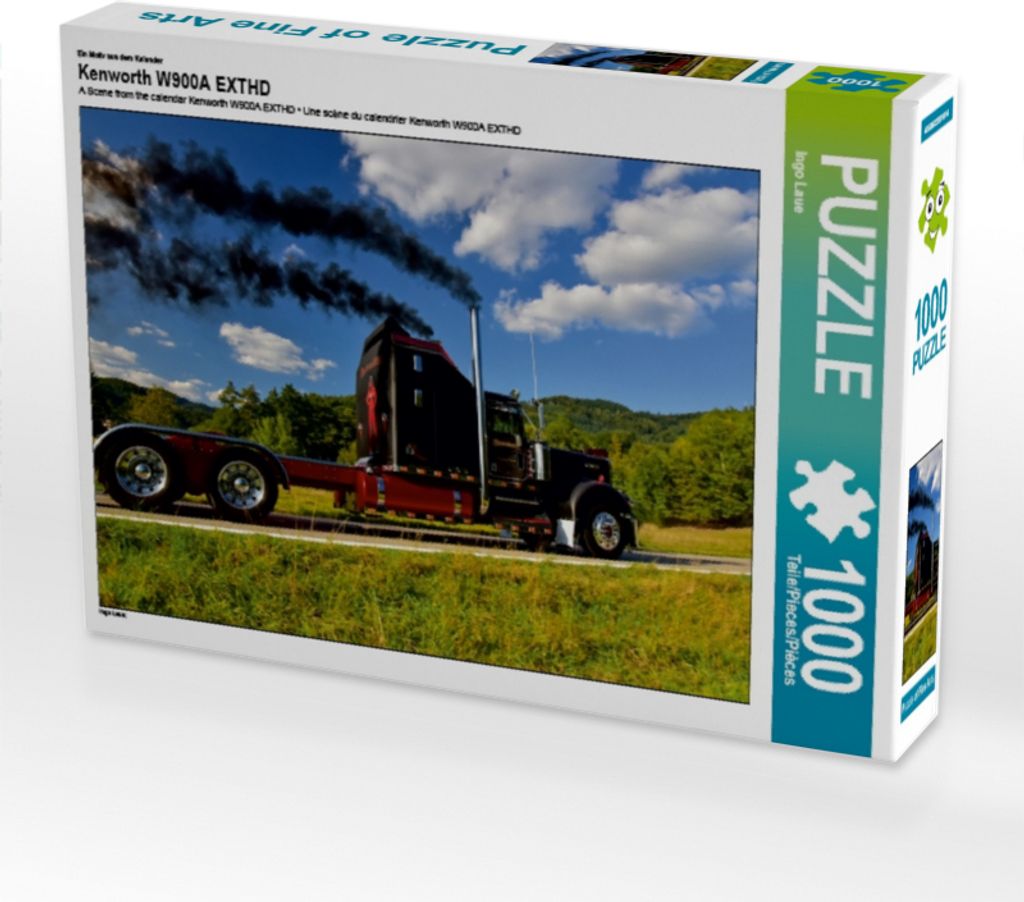 Calvendo Ein Motiv aus dem Kalender Kenworth W900A EXTHD 1000 Teile Puzzle quer 640x480mm, Laue Ingo; 7277469