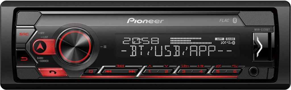 Pioneer MVH-S320BT Autoradio, Mechaless, MP3-Wiedergabe, Produktbild 5
