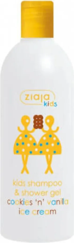 Ziaja Kids Douche et Shampooing Doux Cookies & Vanilla Ice Cream en 400ml