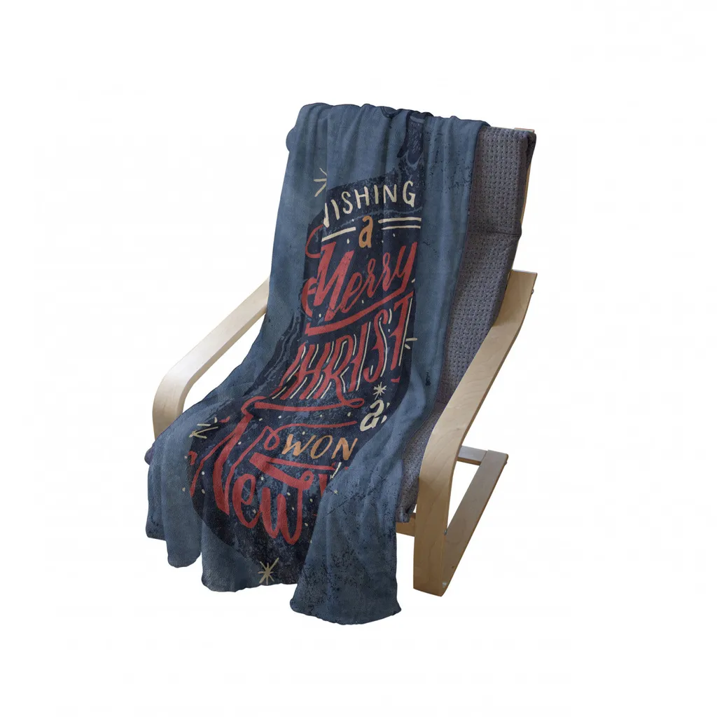 Plaid Outdoor/Indoor ABAKUHAUS Natalizio - Pile Flanella 125x175 cm - 2