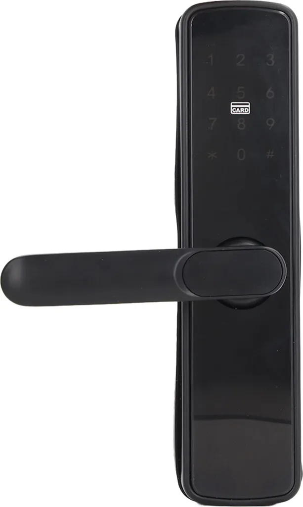 Serrure connectée intégrale avec lecteur de carte et code pour pro - 3