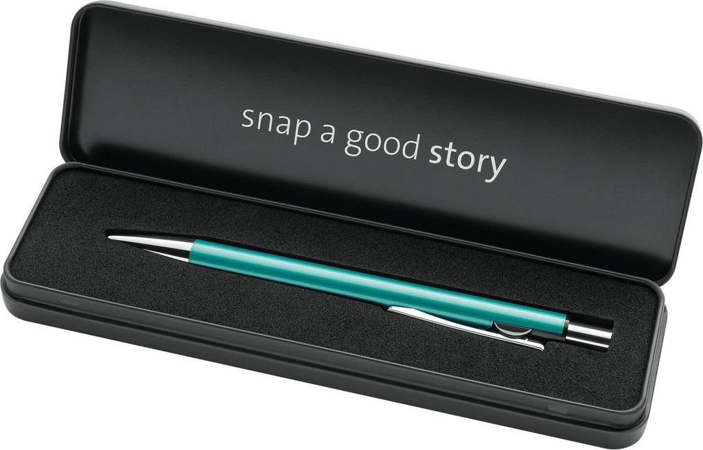 Pelikan Kugelschreiber Snap Metallic K10 Metall-Etui Türkis