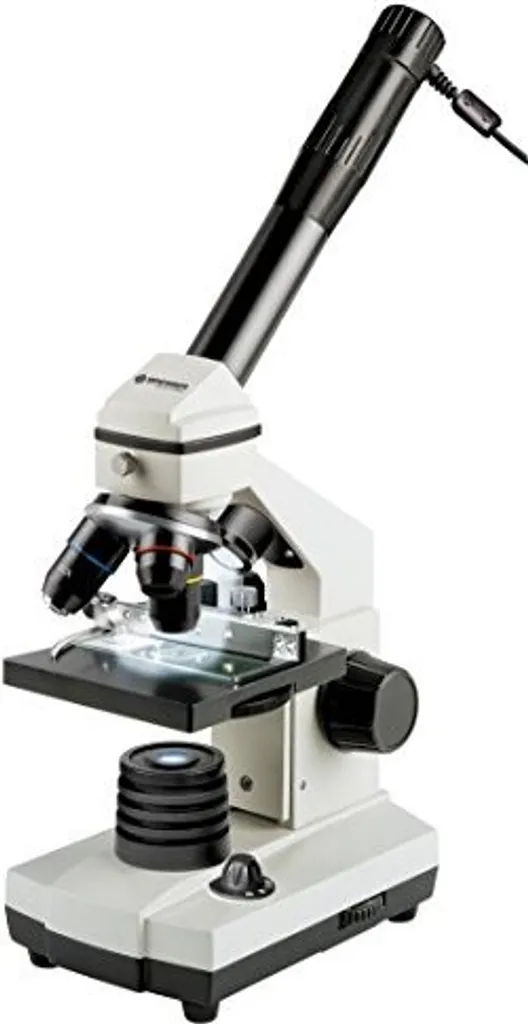 Microscope Bresser Biolux NV Zoom 1280x Éclairage LED et Mallette Rigide