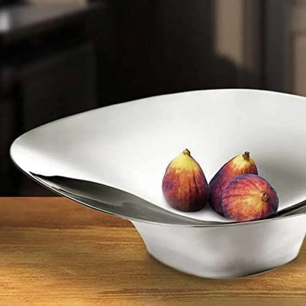 Bol design Voila Philippi en acier poli miroir - Objet de luxe durable