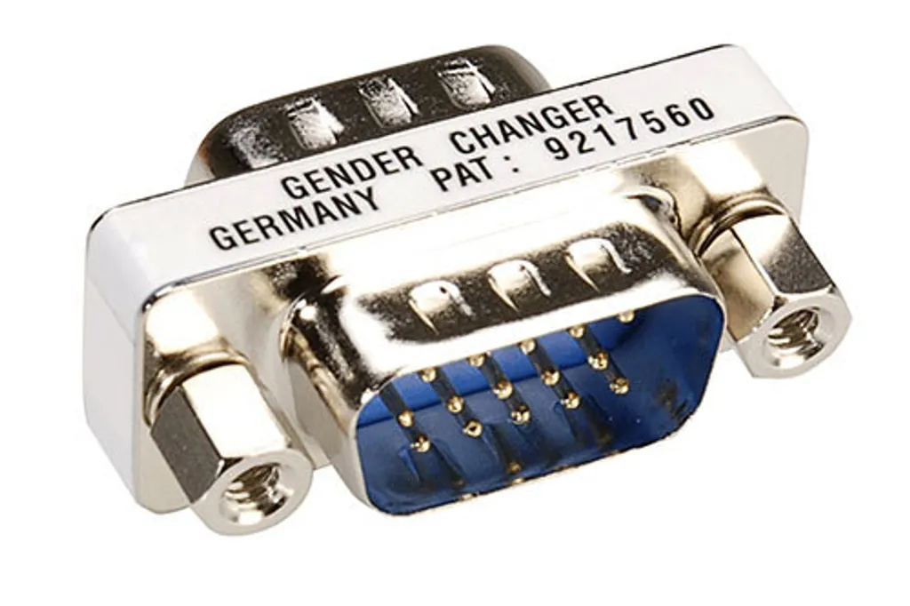 Adattatore VGA Maschio Maschio ROLINE | Mini Gender Changer 15-pin HD