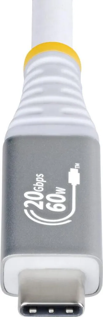 Câble USB Startech CC3M20GUSB4CXW Blanc 3 m - Performance USB4 20Gbps