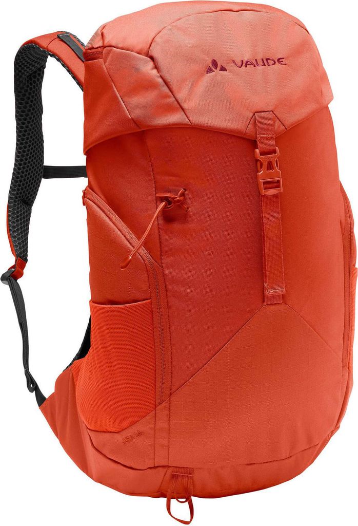 VAUDE Jura 24, Interner Rahmen, Vorderseite, Wandern, Rot, Unisex, Polyamid, Polyester, Polyurethan