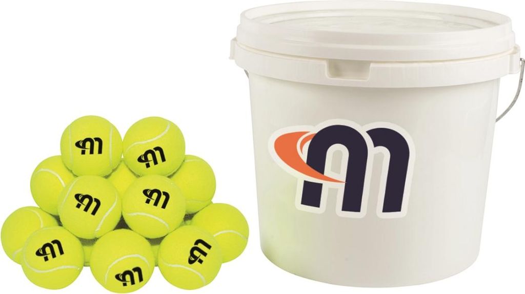Megaform Tennisbälle Set - Practice Tennis Balls Pack - 48 Stück