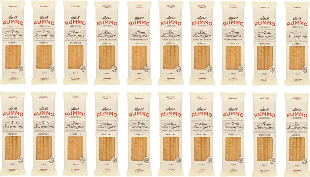 20x Rummo Spaghetti N°3 Pasta Lenta Lavorazione Teigwaren Produktbild 