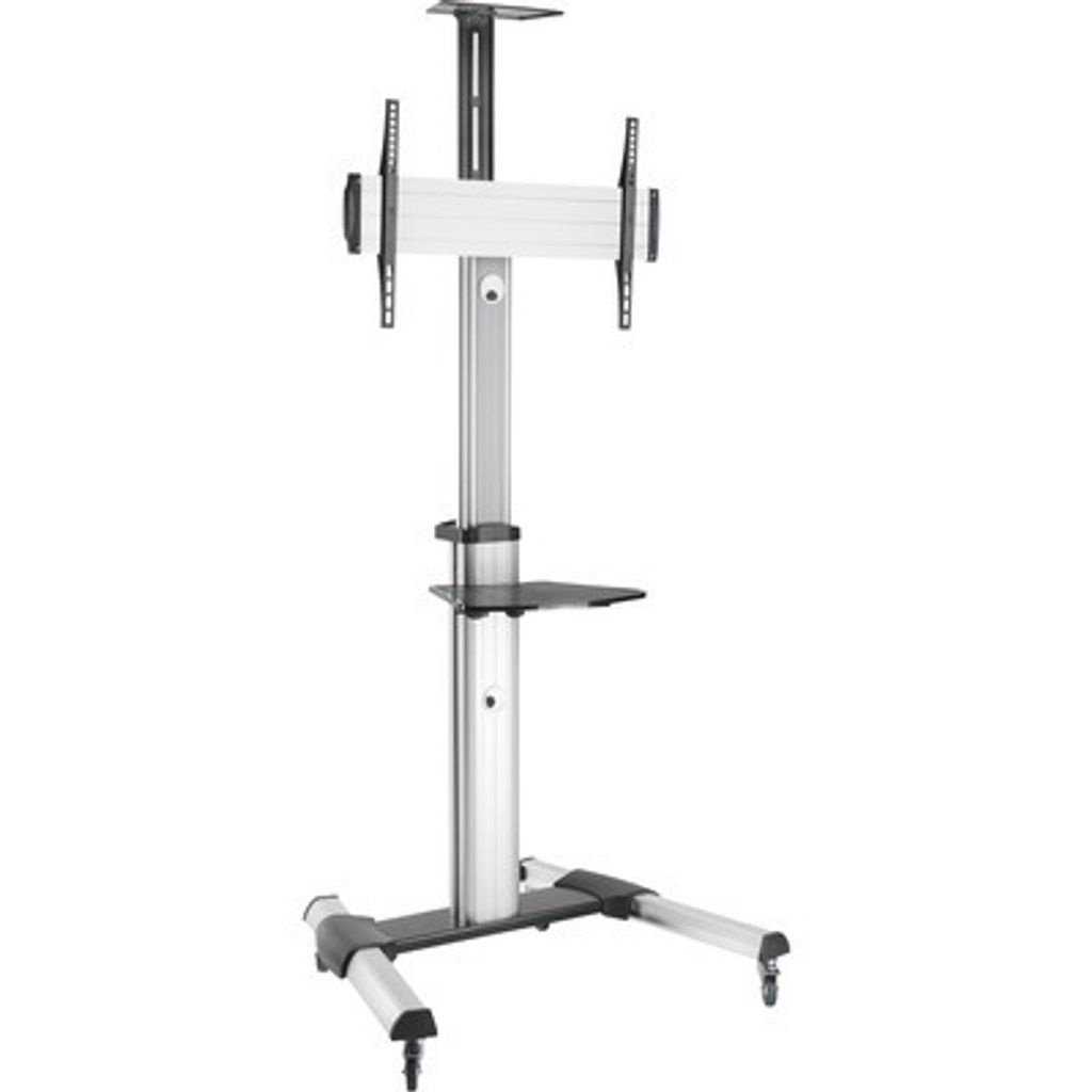 InLine TV-Wagen, höhenverstellbar, für LED-TV 37"-70" (94-178cm), max. 50kg, 2 Regale, 50 kg, 94 cm (37"), 200 x 200,300 x 300,400 x 200,400 x 40...