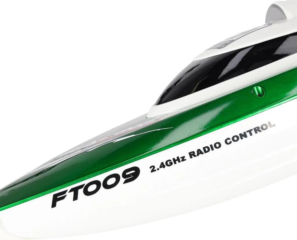 Bateau de Course RC FT009 Vert - Speedboat Rapide pour Lac et Étang - 17