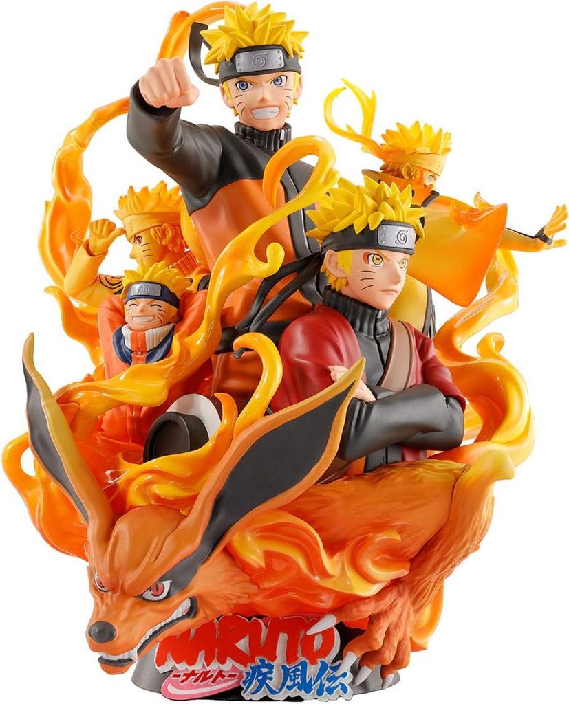 Naruto Shippuden Petitrama DX PVC Mini-Statue Naruto 01 15 Produktbild 