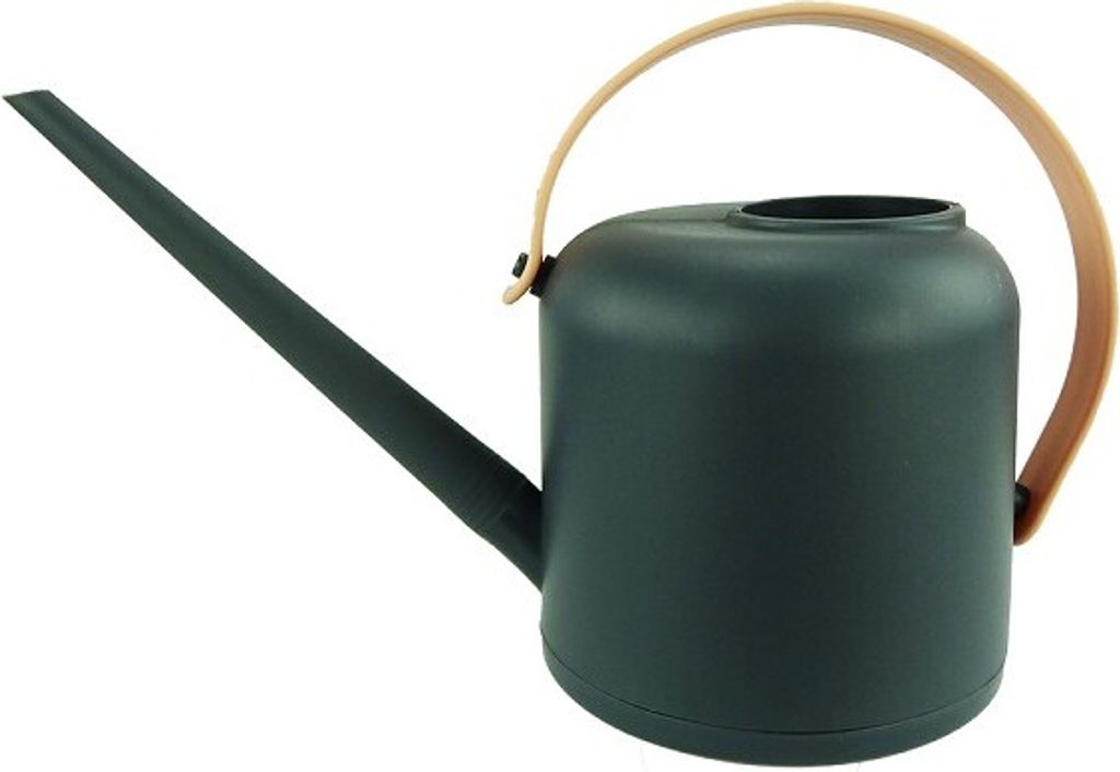 Blumengießkanne Kunststoff grau oder blau 1,8