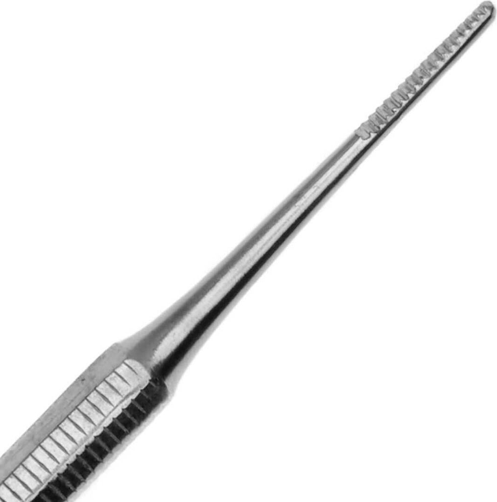 May Doppelte Eckenfeile Aus Edelstahl – Feine Feile Für Nägel, Gerade & Gebogen, 13 Cm