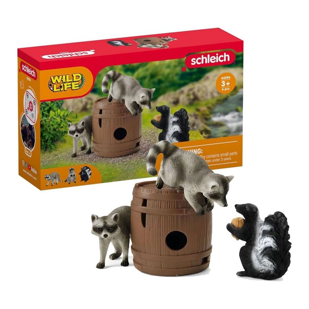 schleich WILD LIFE 42596, Tier, Forest, Wild animals / adventure toys, 3 Jahr(e), Mehrfarbig