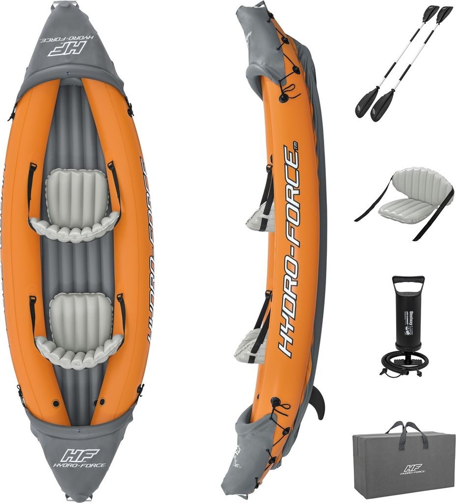Bestway HYDRO-FORCE™ Lite-Rapid X2 Kayak  321x88x42 cm, Produktbild 