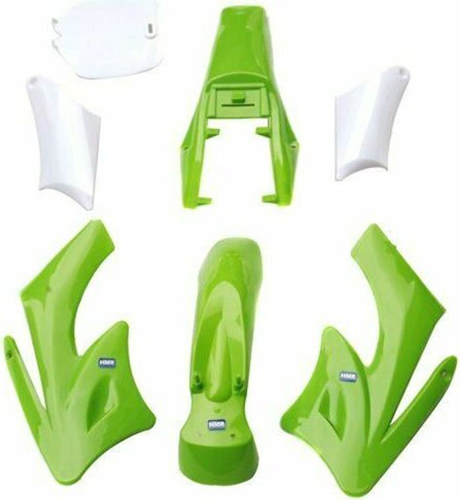 Verkleidungs SET Grün 2-Takt Mini Cross KXD Orion HMParts