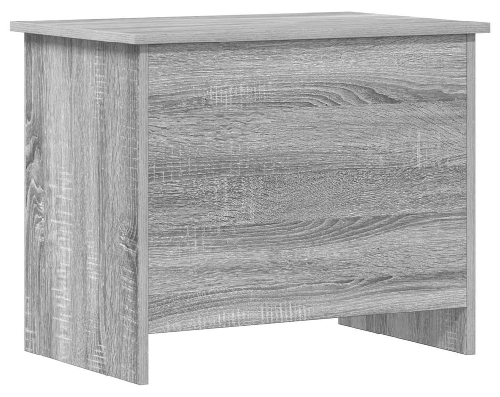 vidaXL Aufbewahrungstruhe Grau Sonoma 60 x 40 x 50 cm Holzwerkstoff
