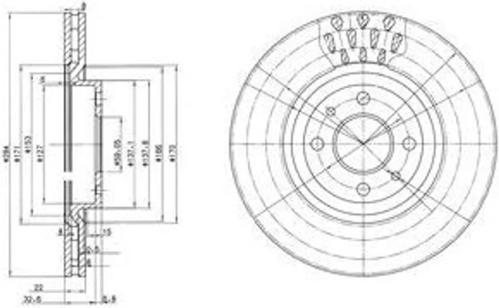 Disque Frein Avant DP1010.11.0776 Haute Résistance pour Coupe 175 et 155