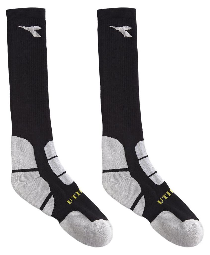 Diadora Merinos Wintersocken aus Wolle C4699 schwarz/grau Größe M